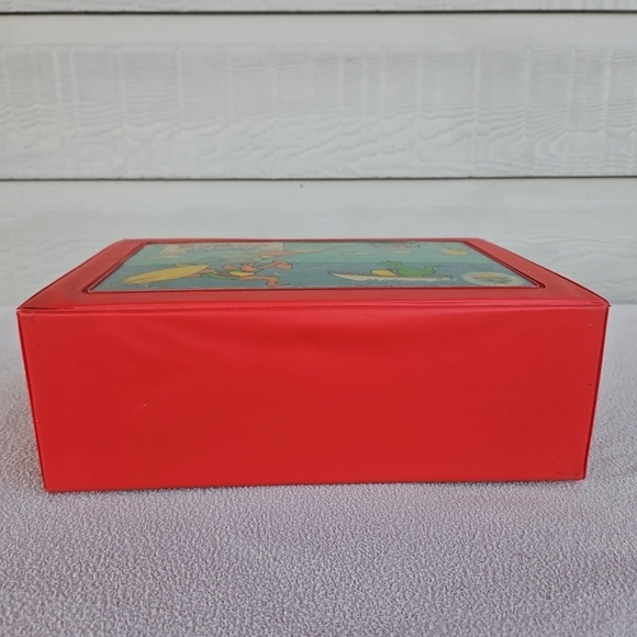 1986 The Saurus Gang Vinyl Storage Case Box Vintage Cliff Galbraith Swim Club - Picture 6 of 12